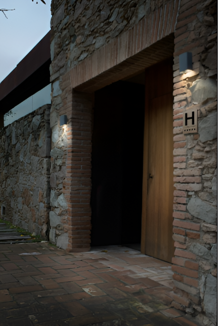 Lámpara de Pared Clous Gris Oscuro