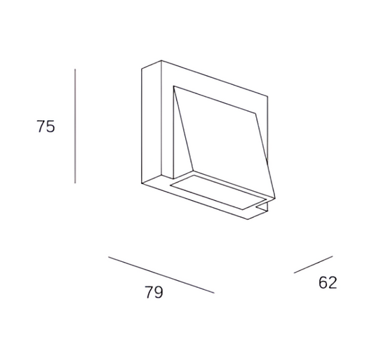 Lámpara exterior empotrada Loyd Single