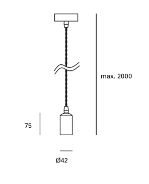 Lámpara Colgante Decorativa Dixie