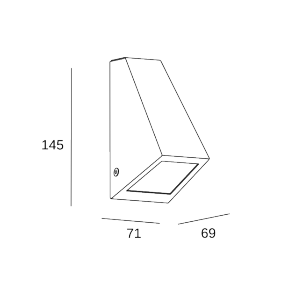 Lámpara exterior Karen GU10