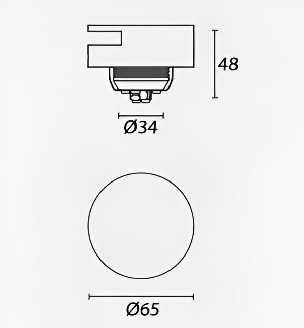 Lámpara de Pared Disk