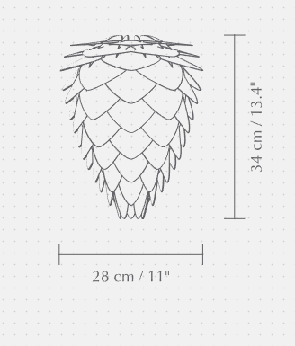Lámpara de Colgar Decorativa Conia