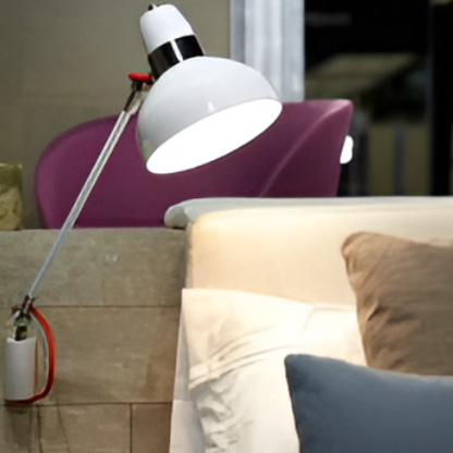 Lámpara de Pared o Escritorio Flex Blanco