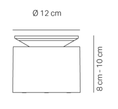 Lámpara de Mesa Recargable PushUp
