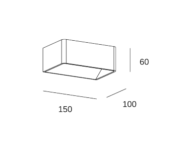 Lámpara exterior de pared Toppi