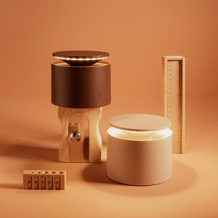 Lámpara de Mesa Recargable PushUp