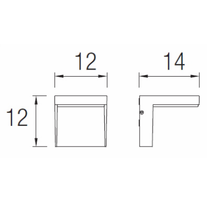 Lámpara de Pared Corner