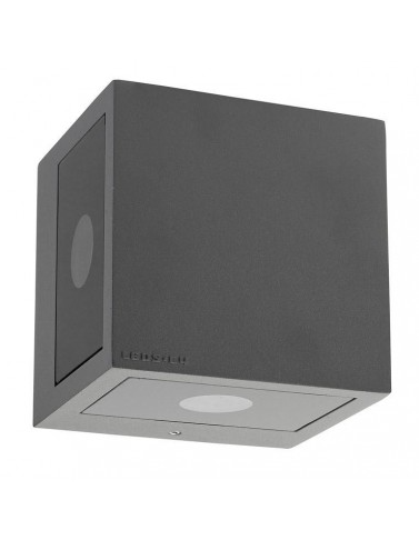 Lámpara de Pared Poker Gris Oscuro