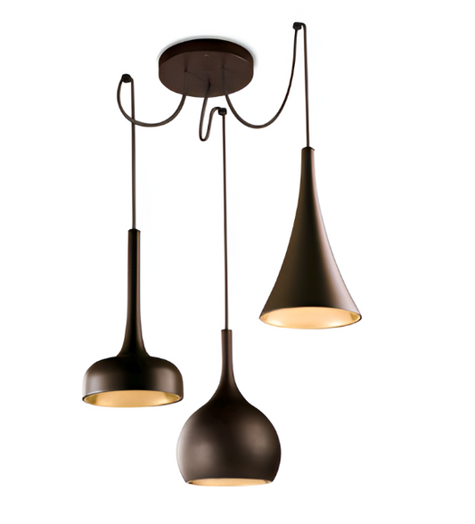 Lámpara Colgante Sixties X3Led
