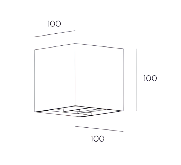 Lámpara de Pared Kub
