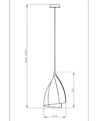Lámpara Colgante Tulip