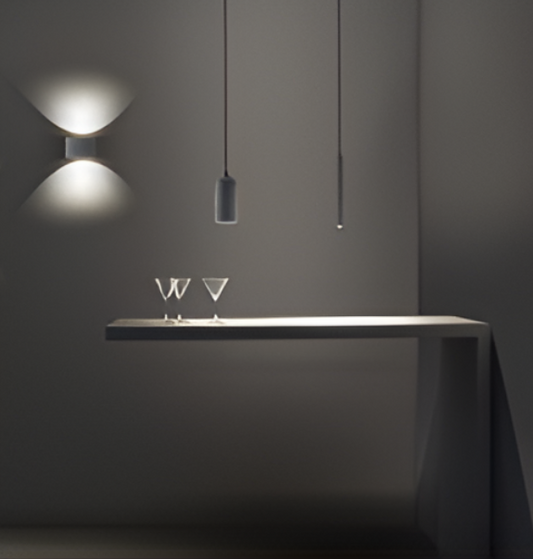 Lámpara Colgante Eclipse Tubular