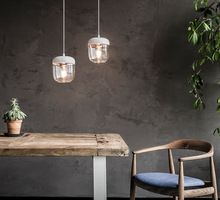 Lámpara de Colgar Acorn White Gold