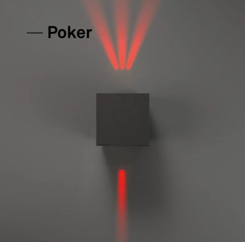 Lámpara de Pared Poker Gris Claro