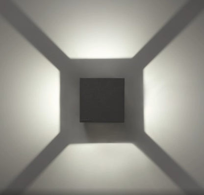 Lámpara de Pared Poker Gris Claro