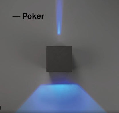 Lámpara de Pared Poker Gris Claro